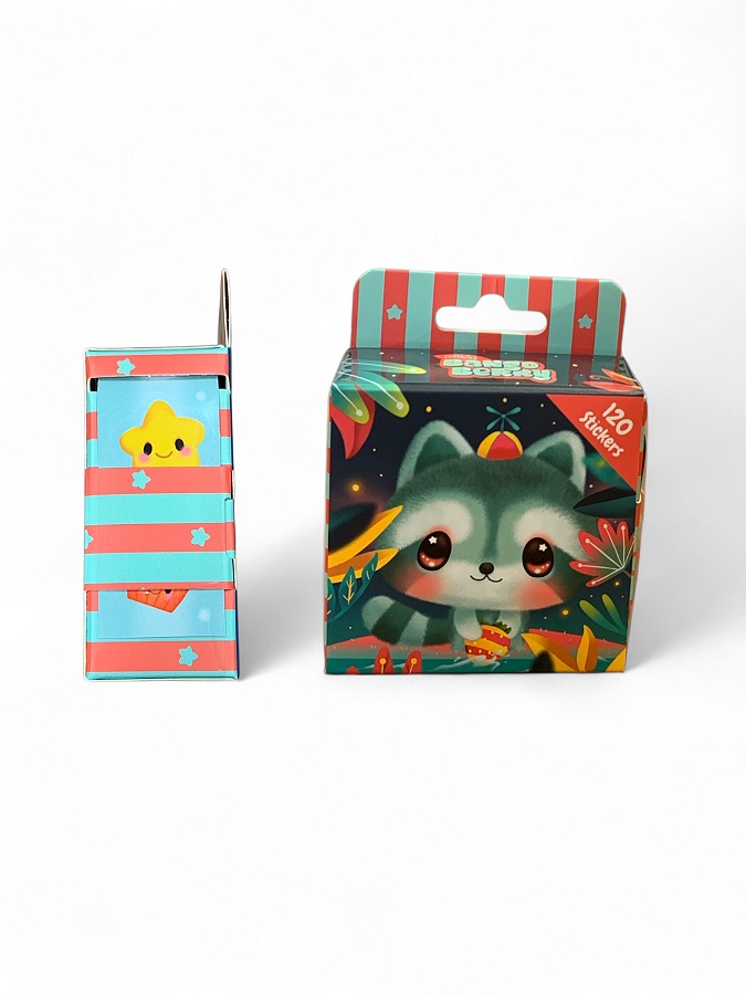Bangoberry - Rotolo di adesivi - Remy Raccoon